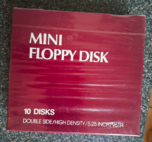 Mini floppy disk - mini, 5,25
