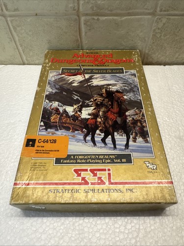 Secret the silver - ad&d,
