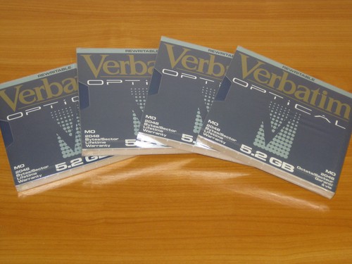 Verbatim rewritable disk - 4x, mo-disk