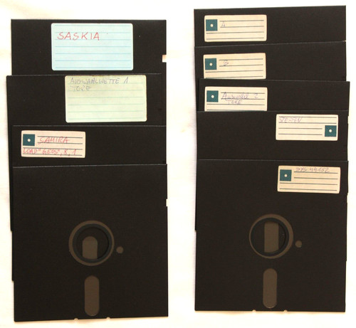 Disketten floppy - 9x,