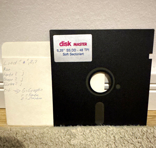 Disk master diskette - master,
