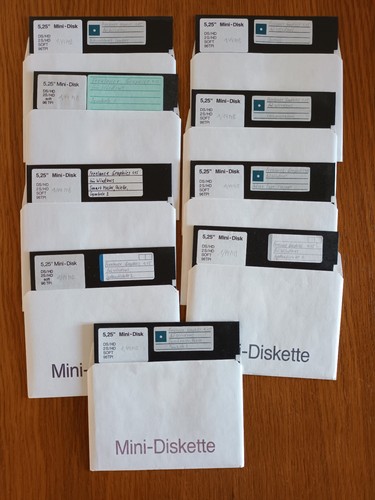 Mini disketten - 9, mini-disketten