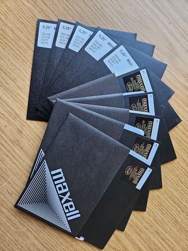 10x disketten floppy - 10x, 5,25"